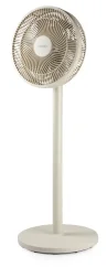 Stojanový ventilátor 2v1 - piesočná farba - DOMO DO8158