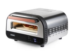 Pizza pec Genius - nerezová, pečící kamen - DOMO DO9289PZ