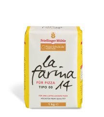 Pizza mouka LA FARINA 14 - Nadýchaná a křupavá - Typ 00 - 1 kg