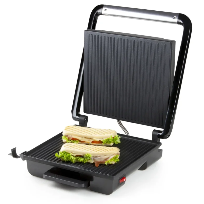 Kontaktní gril panini Cool Touch - černý - DOMO DO9245G
