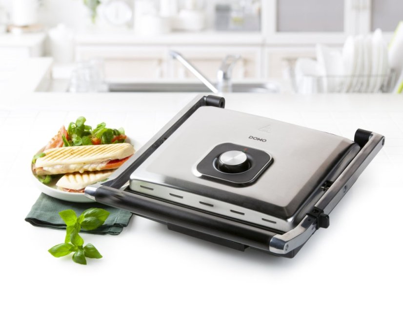 Kontaktní elektrický gril panini - DOMO DO9135G