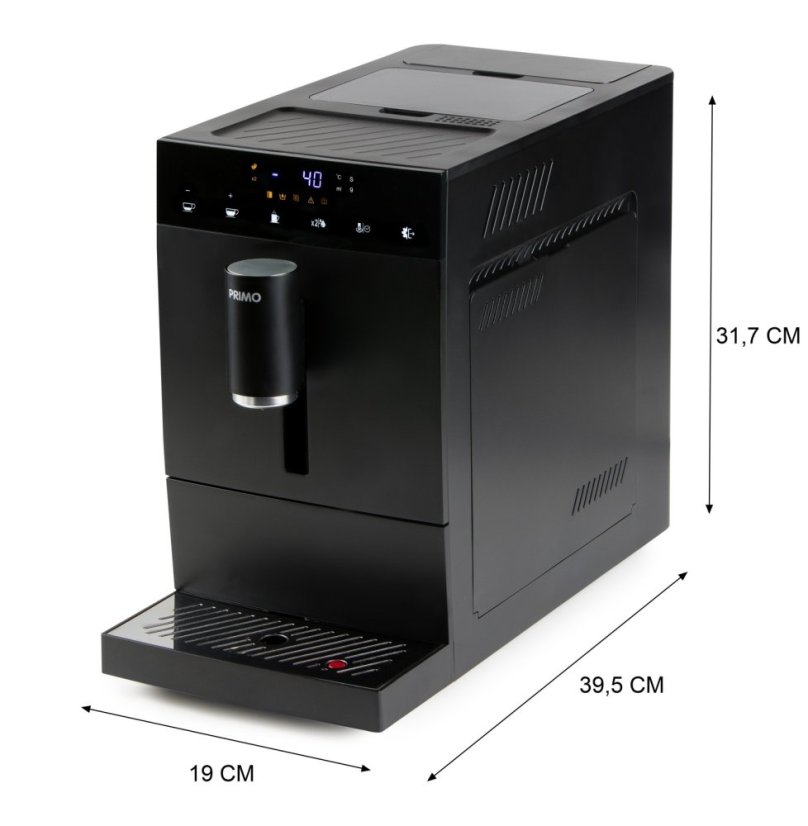 Automatický espresso kávovar - černý - PRIMO PR600K