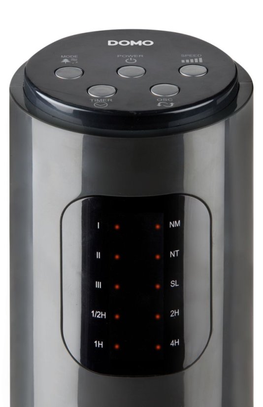 Ventilátor stĺpový - s diaľkovým ovládaním - DOMO DO8124