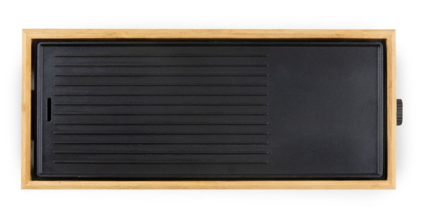 Stolný elektrický gril Plancha - Bamboo Style - DOMO DO9270G