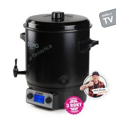 Zavárací hrniec nerezový s LCD - DOMO DO42327PC