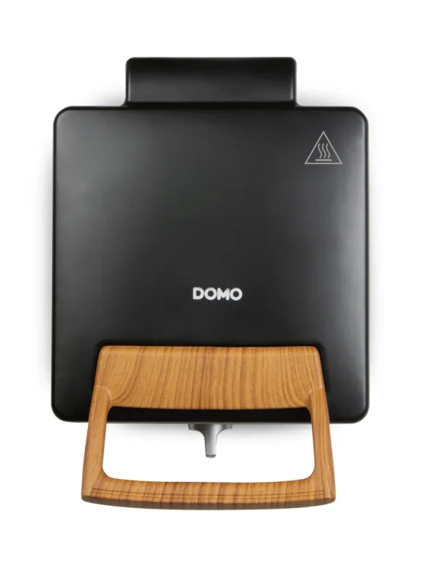 Vaflovač 4x7 s termostatem - černý - DOMO DO9275W