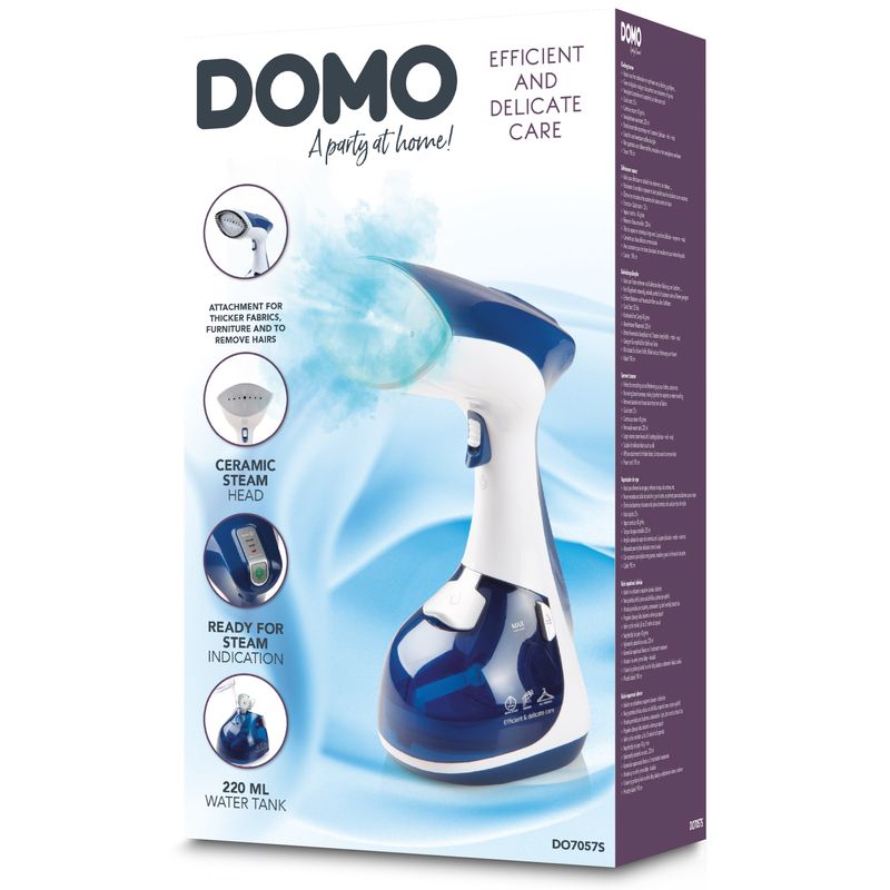 Ručný naparovač odevov - DOMO DO7057S