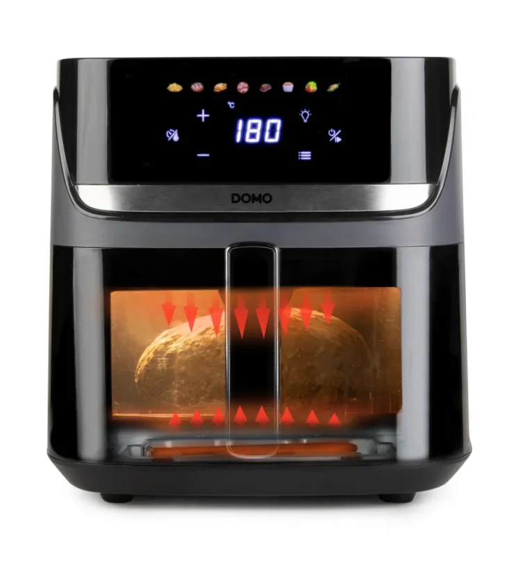 Horkovzdušná fritéza DuoGrill 8 l - digitální - DOMO DO551FR