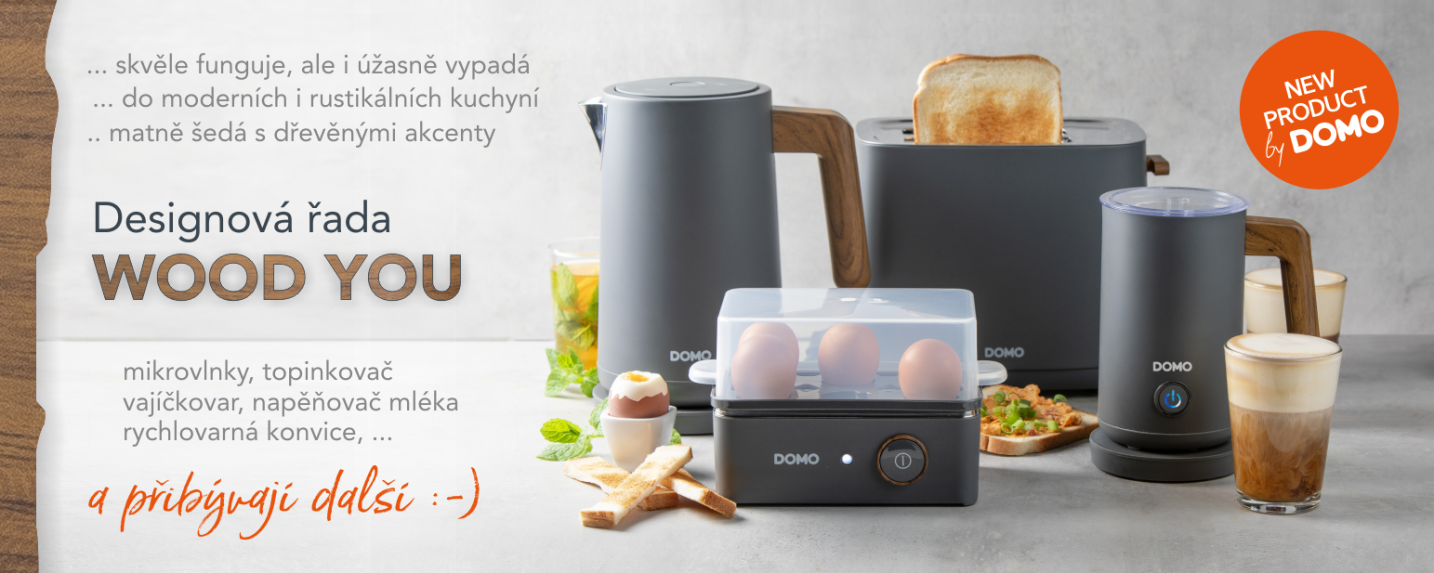 Designová řada kuchyňských spotřebičů WOOD YOU