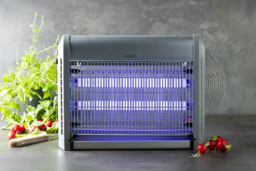 Lapač hmyzu s UV LED lampami - elektrický - DOMO KX012N