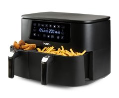Dvojitá teplovzdušná fritéza 3+6 l - digitálna - DOMO DO546FR