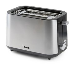 Hriankovač nerez s opekačom - 2 plátky - DOMO DO966T