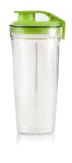 Fľaša na smoothie DOMO nutri mix - transparentná 710 ml
