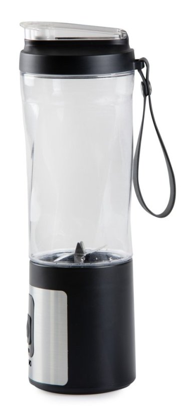 Aku smoothie mixér Blender-to-go 120W - černý - DOMO DO751BL