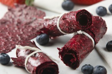 Ovocné kůže z lesních plodů