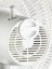 Stojanový ventilátor 2v1- bílý - DOMO DO8156