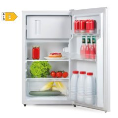 Lednice s mrazákem uvnitř - bílá - PRIMO PR144FR