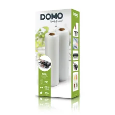 Fólie do vákuovačky 28 cm, dĺžka 6 m, 2 role - DOMO DO327L-ROL28