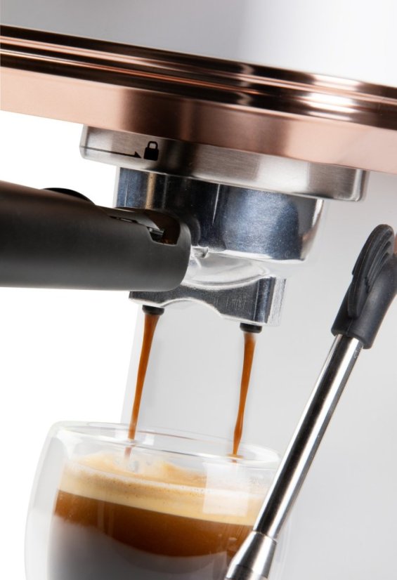 Espresso kávovar 3v1 - pákový, na pody i na kapsle - DOMO DO746K
