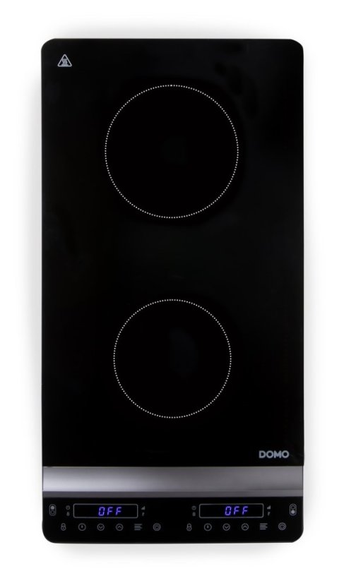 Indukčný varič - vertikálna dvojplatnička - DOMO DO30211IP
