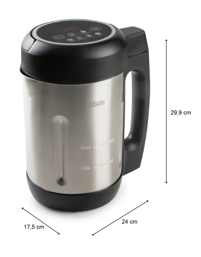 Automatický polévkovar s funkcí marmelády - DOMO DO739BL