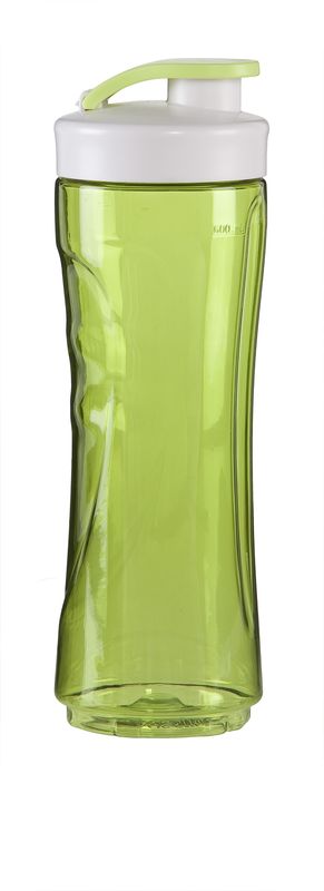 Láhev na smoothie DOMO - transparentní zelená 600 ml