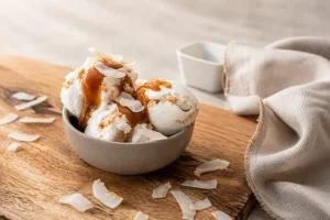 Kokosová zmrzlina à la Raffaello podle Adély
