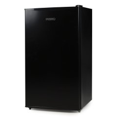 Lednice s mrazákem uvnitř - černá - PRIMO PR145FR