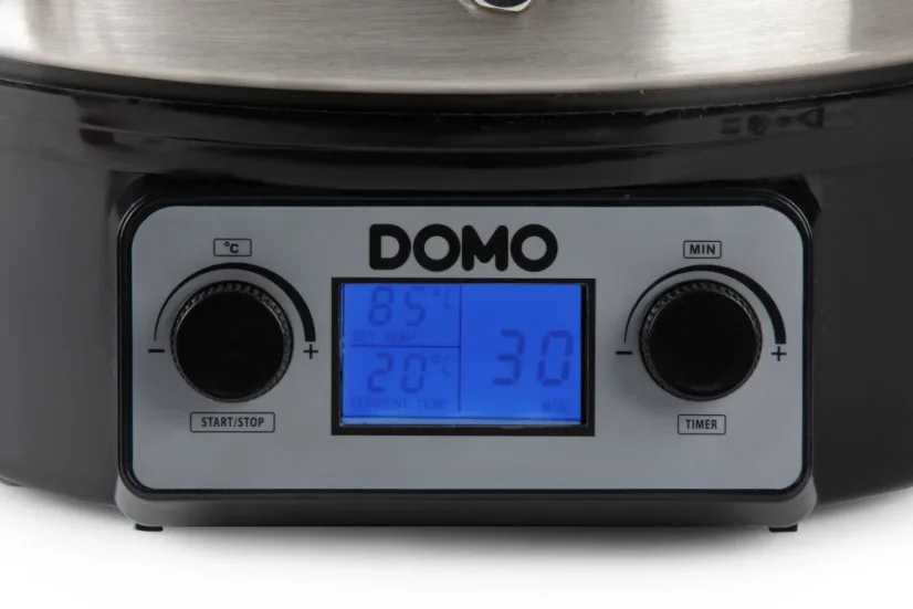 Zavařovací hrnec s LCD - 2 otvory - nerez kohout - DOMO DO42329PC