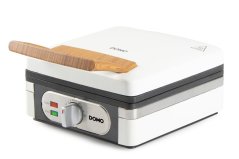 Vaflovač 4x7 s termostatom - biely - DOMO DO9274W