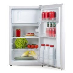 Lednice s mrazákem uvnitř - bílá - PRIMO PR176FR