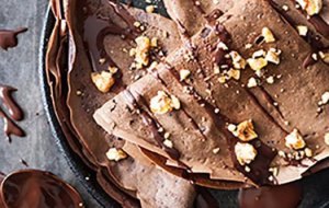 Čokoládové palačinky Čokoládové palačinky