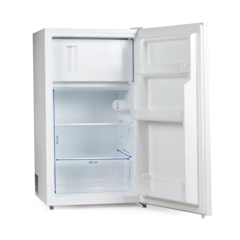 Lednice s mrazákem uvnitř - bílá - PRIMO PR144FR