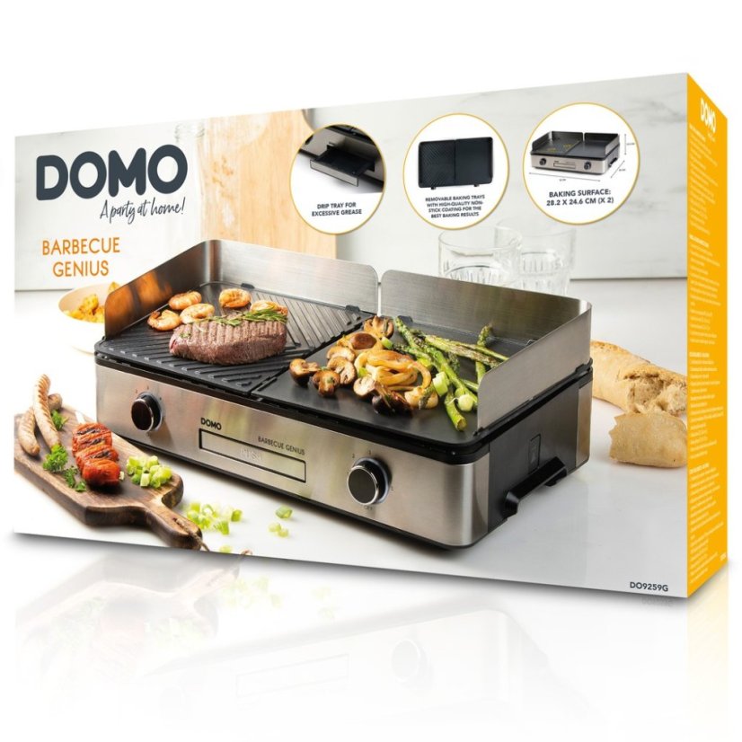 Elektrický stolný gril - DOMO DO9259G