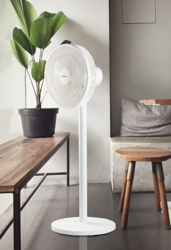 Stojanový ventilátor 2v1 - bílý - DOMO DO8156