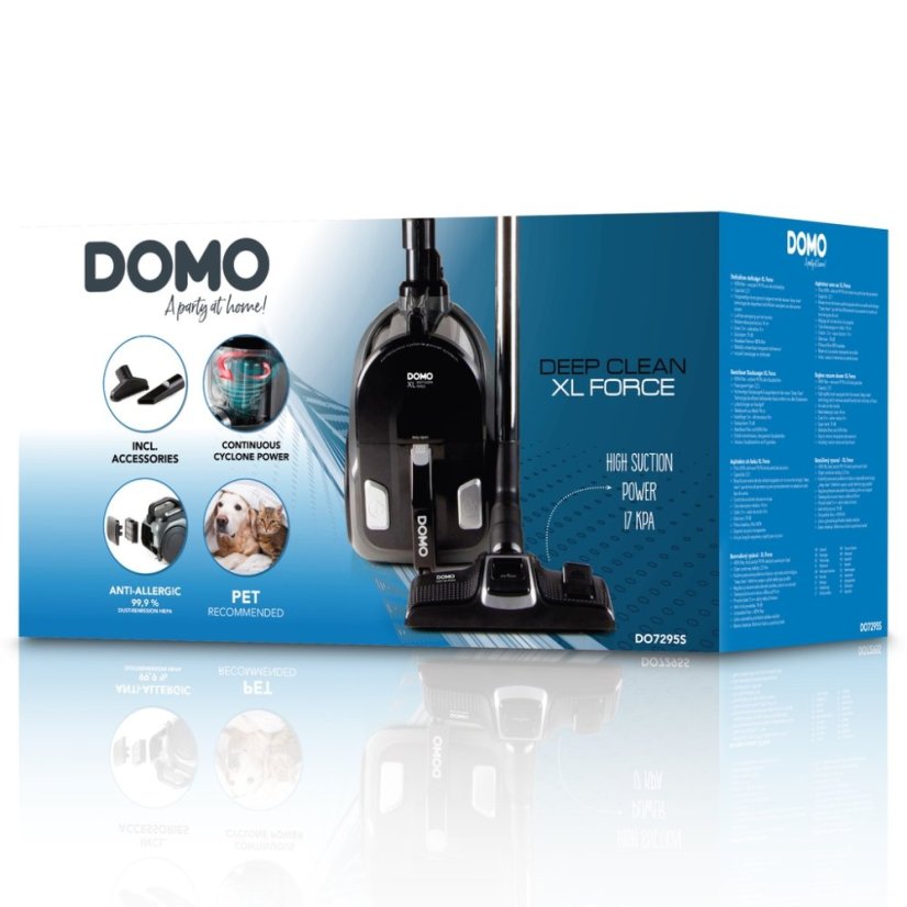 Bezvreckový cyklónový vysávač - DOMO DO7295S