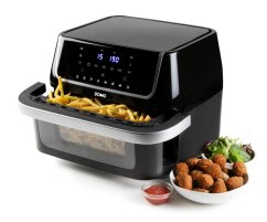 Horkovzdušná fritéza 10 l s průzorem, rodinná - DOMO DO544FR