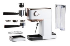 Espresso kávovar 3v1 - pákový, na pody i na kapsle - DOMO DO746K