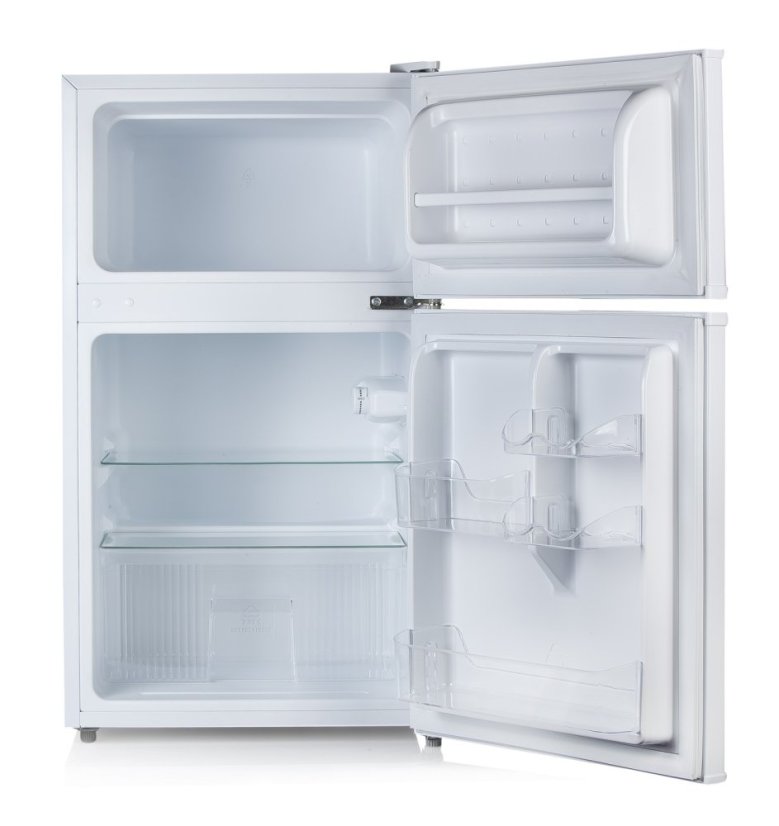 Lednice s mrazákom hore - biela - Primo PR156FR