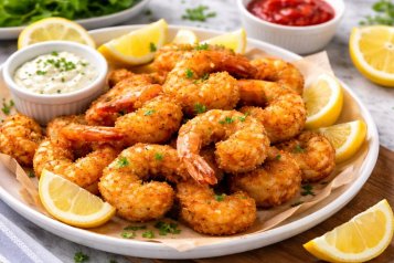 Vyprážané krevety