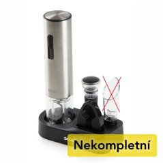 Elektrický otvárač na víno - sada - Outlet -DOMO DO3103/B