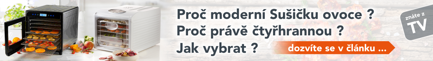 Proč moderní Sušičku ovoce ? Proč právě čtyřhrannou ? Jak vybrat ? DOMO – symbol moderního sušení potravin Proč moderní Sušičku ovoce ? Proč právě čtyřhrannou ? Jak vybrat ? DOMO – symbol moderního sušení potravin