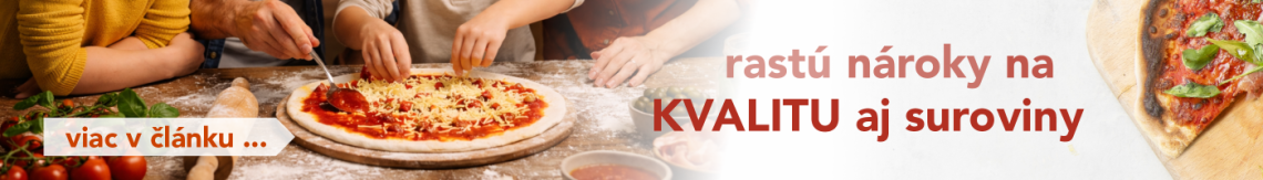 Zistite prečo sa už Česi neuspokoja s pizzou z mrazničky / Článok: Rastú nároky na kvalitu aj suroviny - Česi chcú pizzu s chrumkavými okrajmi a vláčnym cestom aj doma