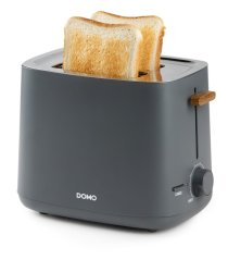 Topinkovač na 2 topinky - šedý - WOOD YOU - DOMO DO965T