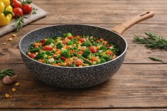 DOMO pánev Wok Ecopan 28 cm