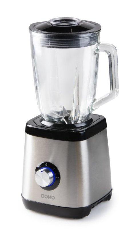 Stolný mixér so sklenenou nádobou - 1000 W - DOMO DO1133BL