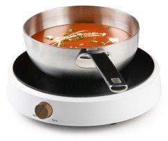 Indukčný jednoplatničkový varič - okrúhly - DOMO DO30112IP