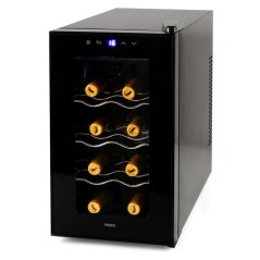 Domácí vinotéka na 8 lahví - černá - PRIMO PR169WK