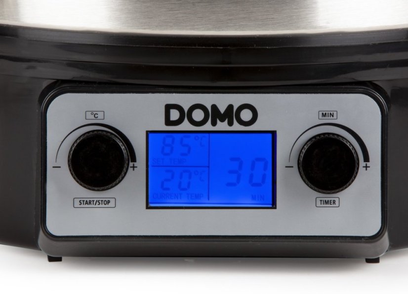 Zavárací hrniec nerez s LCD - nerez kohút - DOMO DO42326PC