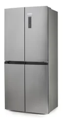 Štvordverová chladnička s mrazničkou - strieborná - DOMO DO99504M